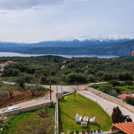 Villa Aitheras With Sea Views And Garden Stérnai Exteriör bild