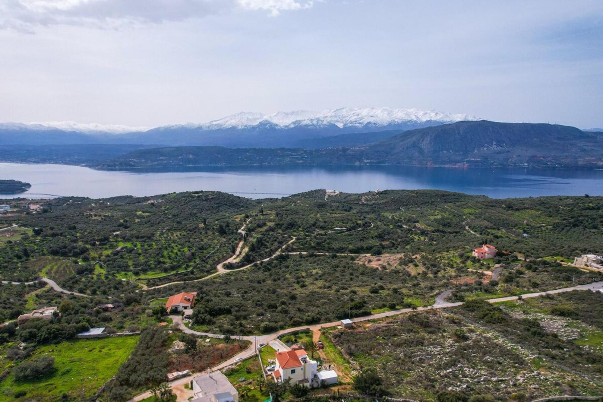 Villa Aitheras With Sea Views And Garden Stérnai Exteriör bild